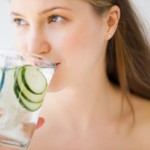 SkinnyTimes.WomanDrinkingCucumber Water 150x150 Benefits of Drinking Water 