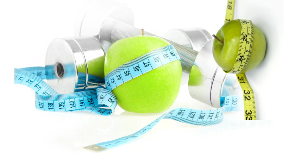 barbells apple tape measure 1024x579 Is It Possible to Change Your Metabolism? 