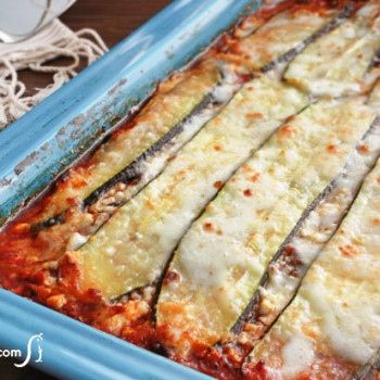 noodleless zucchini-lasagna